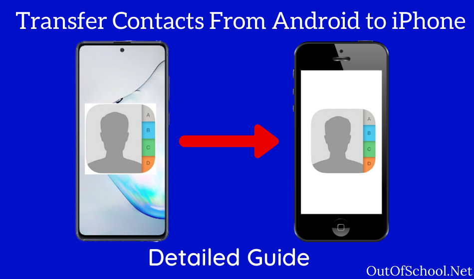 Transfer Contacts From Android to iPhone