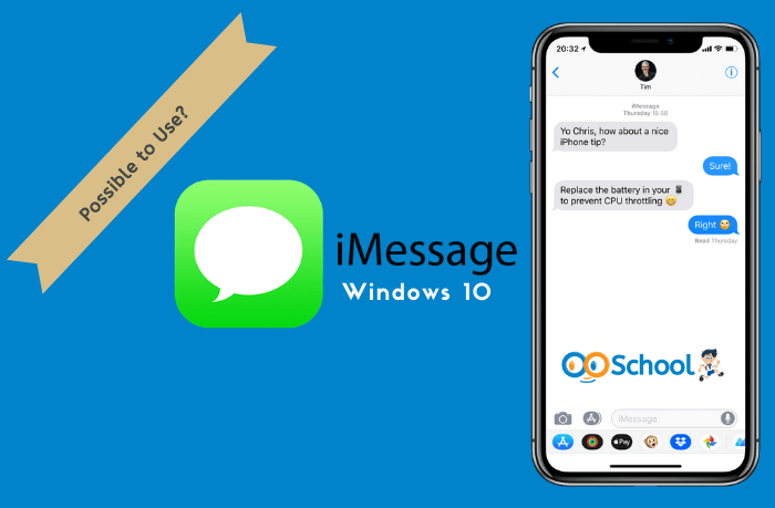 iMessage on Windows 10