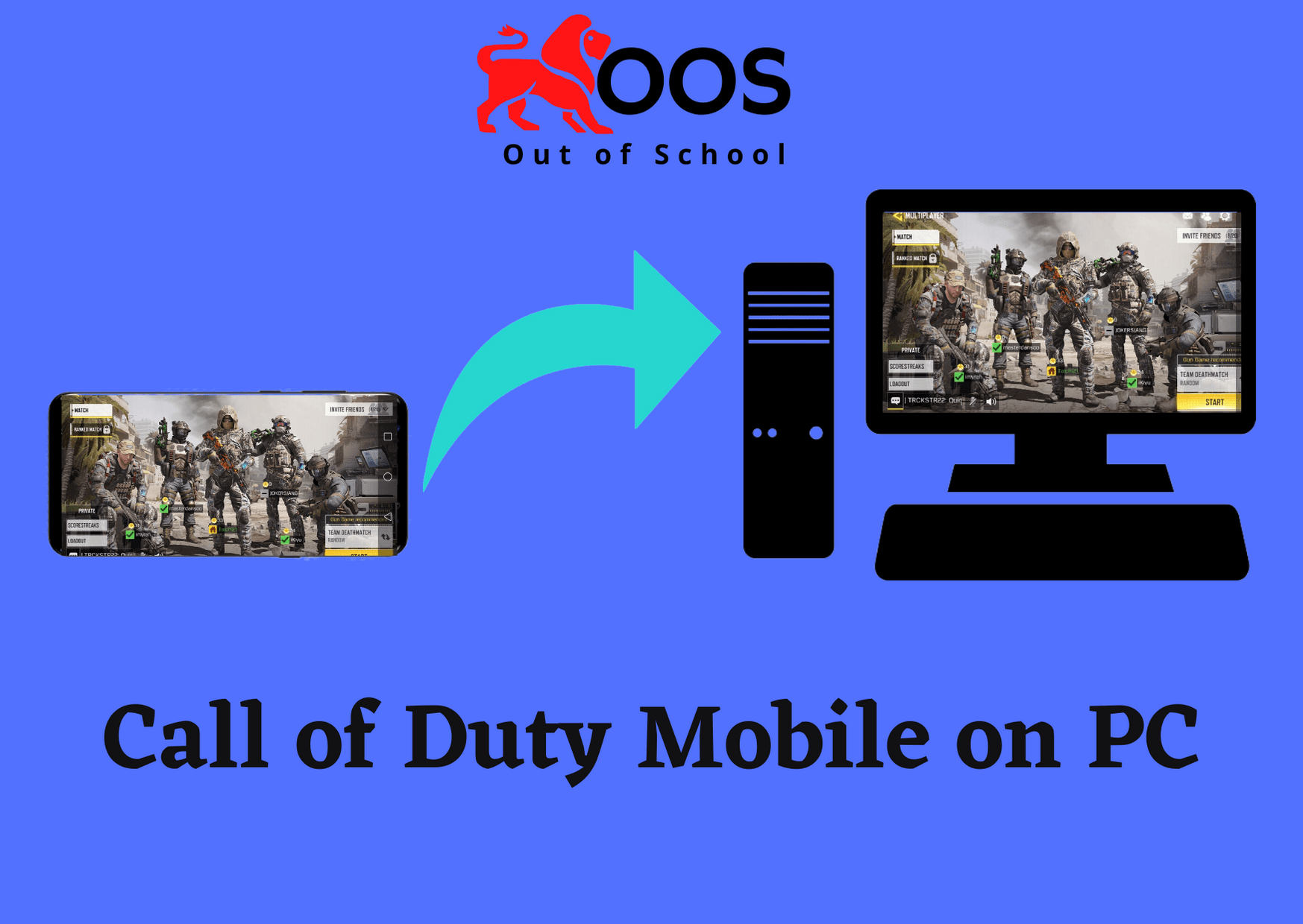 Call of duty mobile on PC in 2021 